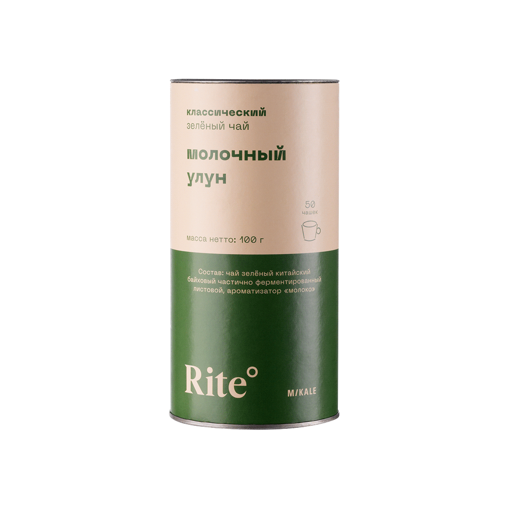 Чай Rite Классический / Молочный улун / туба 100 гр 332401